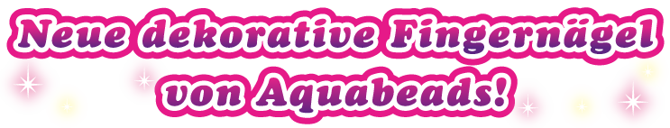 New wearable nail art from Aquabeads!