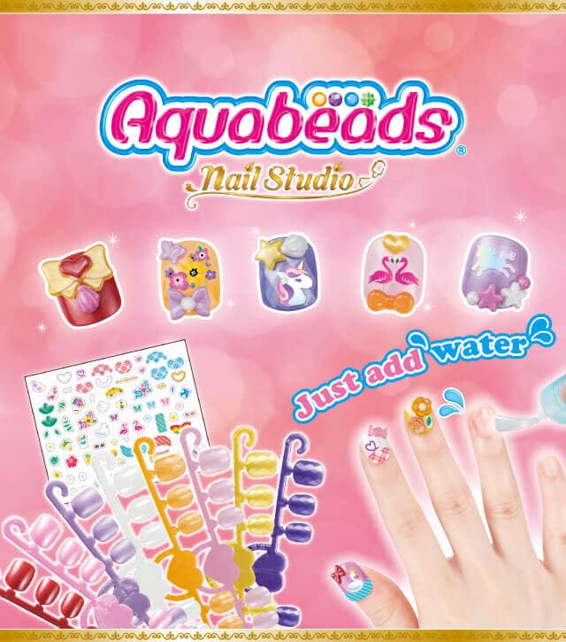 Aquabeads Nail Studio Czarujące Paznokcie 35009 13193594856