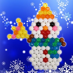 Bonhomme de neige festif