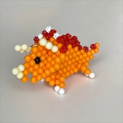 The #aquabeads dinosaur is feeling old!