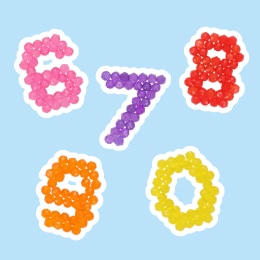 number (6,7,8,9,0)