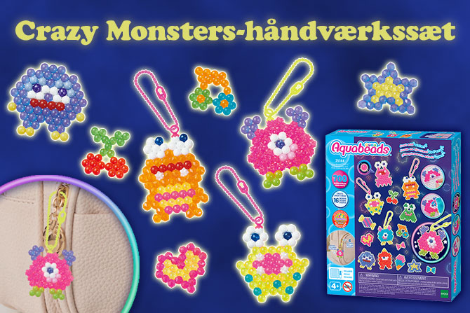 Crazy Monsters-håndværkssæt