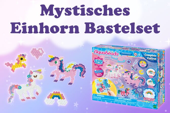 Mystisches Einhorn Bastelset