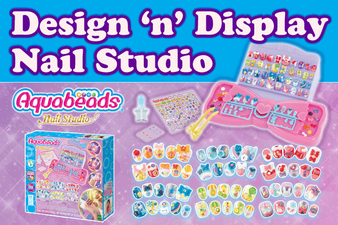 Aquabeads Nail Studio Design ‘n’ Display Nail Studio