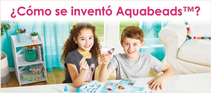 How were Aquabeads invented?