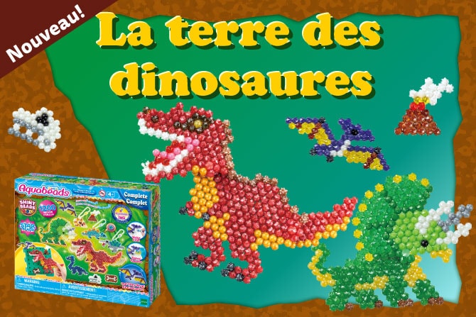 Aquabeads France sur Instagram : Qui comme nous adore les dinosaures ?!  🦕🦖 Voici quelques modèles pour l…