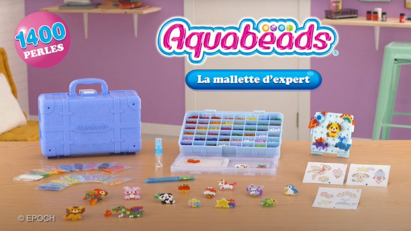 Promo La Mallette de L'Expert Aquabeads chez E.Leclerc