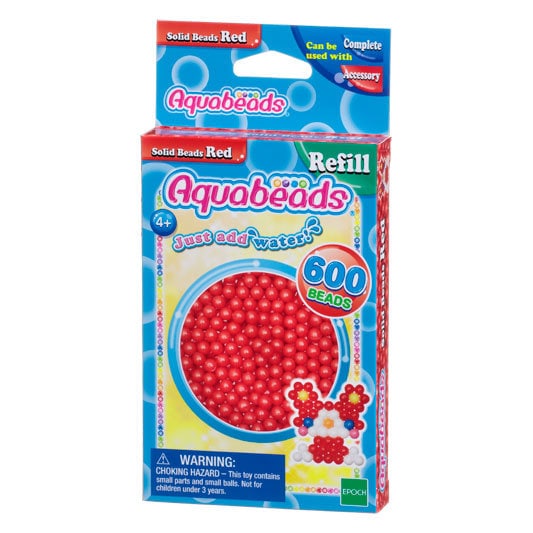 Red  Solid  Bead Pack