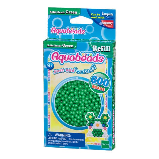 Green Solid  Bead Pack