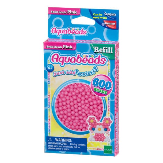 Pink Solid  Bead Pack