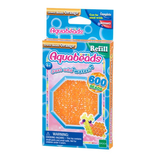 Orange Jewel Bead Pack