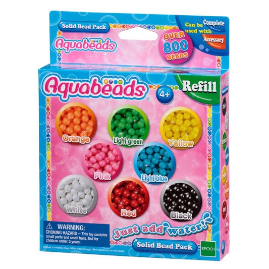 Aquabeads - Scatola Perline Solide