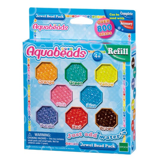 Aquabeads Mega Bead Trunk Refill Pack, Arts & Crafts Bead Refill Kit for  Children - over 3,000 Beads Included