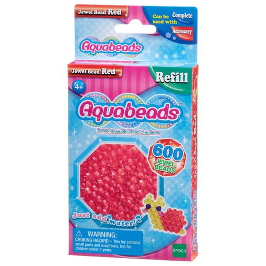 Red Jewel Bead Pack (pink)