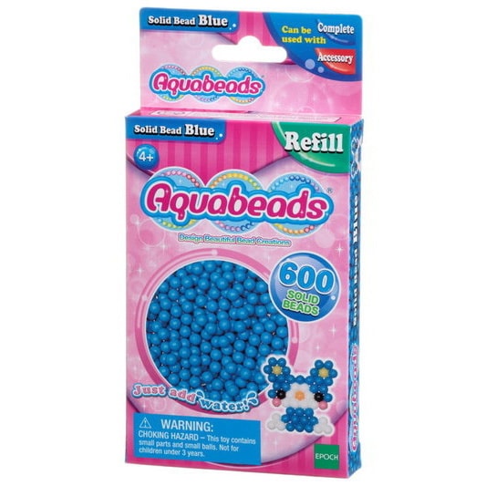 Blue Solid  Bead Pack (pink)