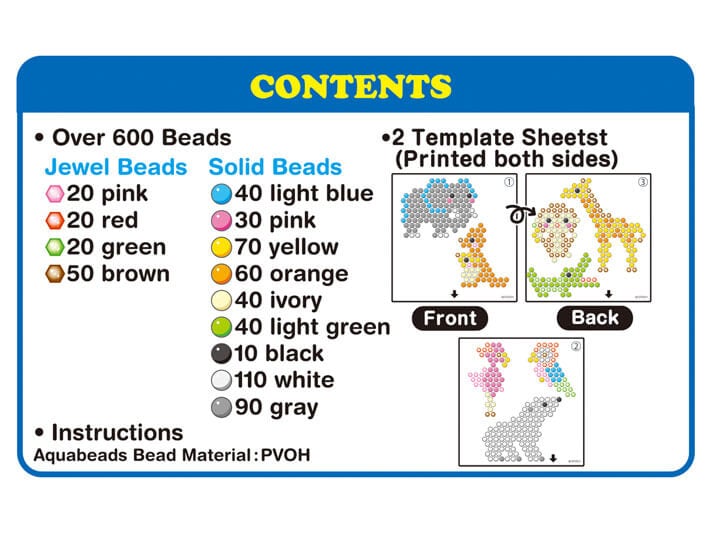 Aquabeads - Kit Animali dello Zoo