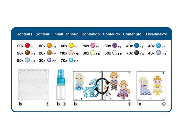 Frost Isdrottningen, set med  2 figurer