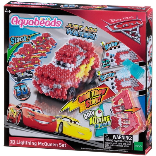 Cars 3 3D Lightning McQueen Set