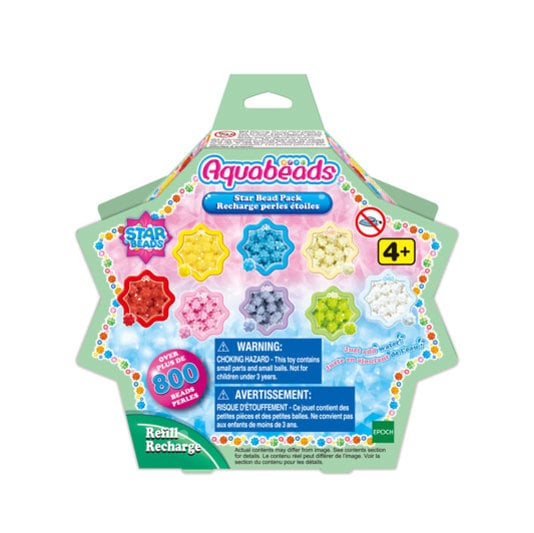 Over 1150 Beads! Just Add Water! Aquabeads POLYGON BEAD PACK Refill Pack 