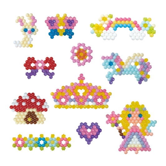 Aquabeads Enchanted World Complete Arts & Crafts Bead Kit fot Children-  Over 1,000 Beads & Display Stand