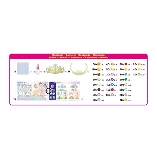 Disney Princess Tiara Set