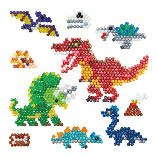 Creating A DINOSAUR Using Aqua Beads🦖 