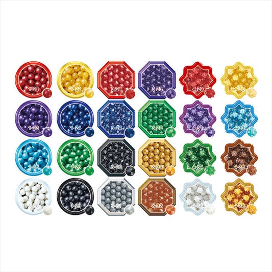 Aquabeads - La recharge de perles à facettes - recharge perles assorties -  Loisirs Créatifs