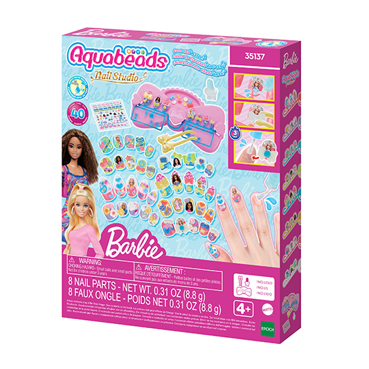 Aquabeads Nail Studio<br>Barbie Nail Designer Kit