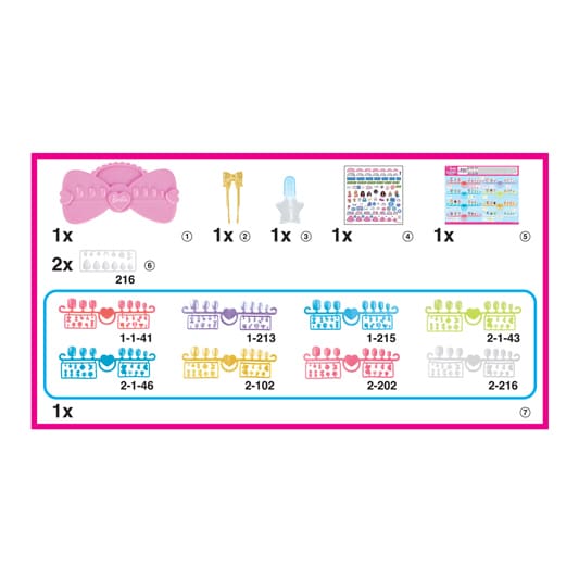 Aquabeads Nail Studio<br>Barbie Nail Designer Kit