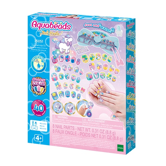 Aquabeads Nail Studio<br>Unicorn Nail Designer Kit