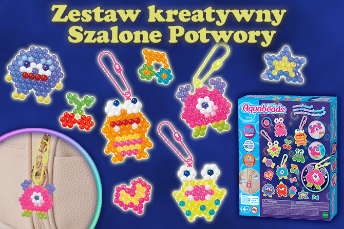 Zestaw kreatywny Szalone Potwory