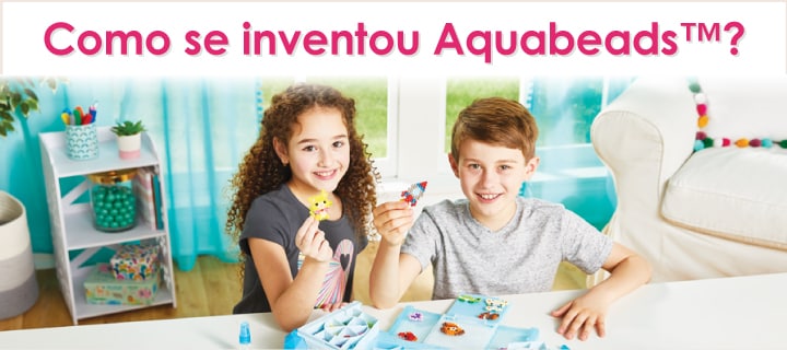 How were Aquabeads invented?