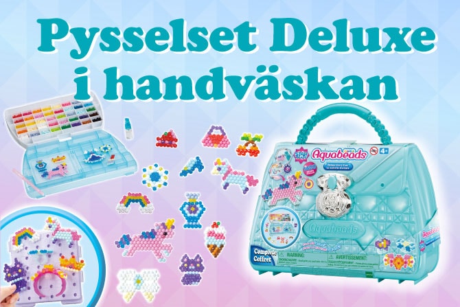 Pysselset Deluxe i handväskan