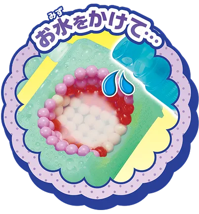 お水をかけて...