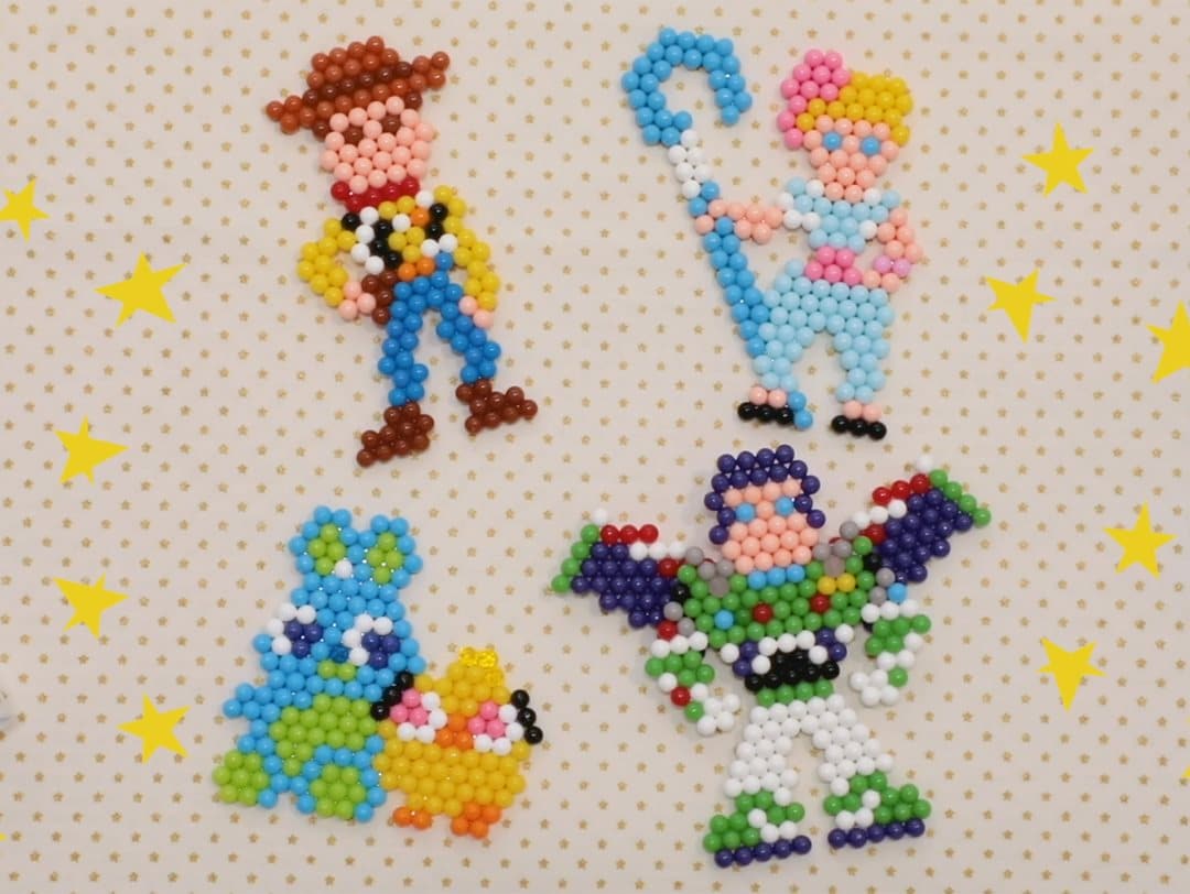 トイ ストーリー４ キャラクターセット アクアビーズ公式サイト Aquabeads