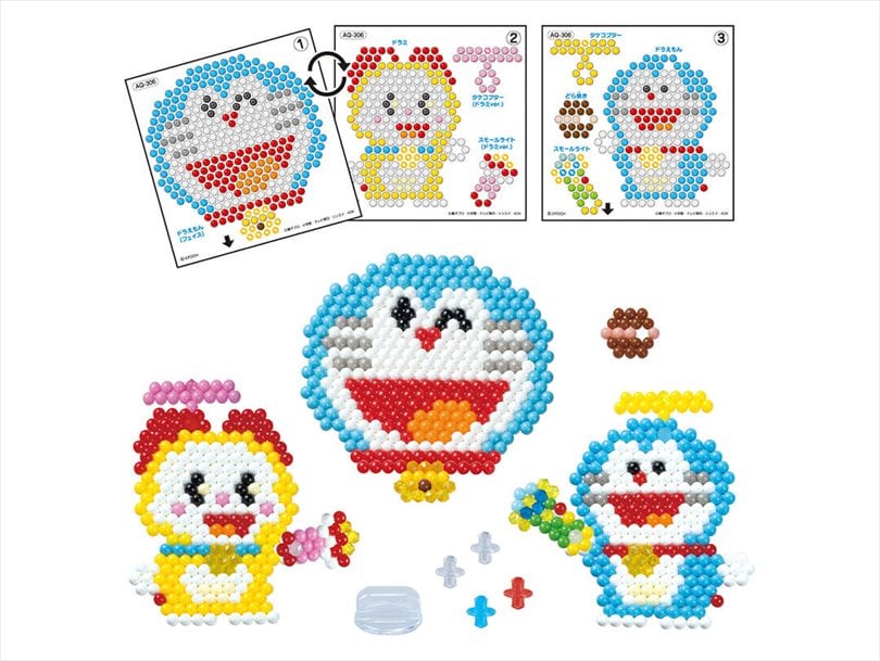 ドラえもん キャラクターセット アクアビーズ公式サイト Aquabeads