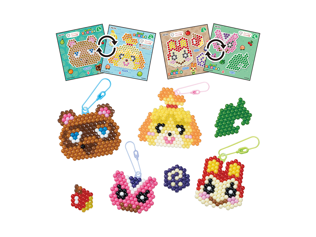 あつまれ どうぶつの森 キャラクターセット アクアビーズ公式サイト Aquabeads